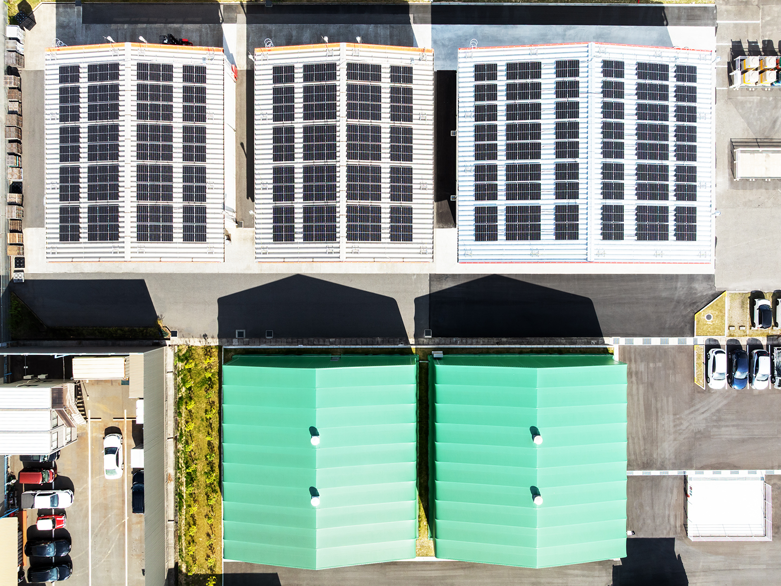 中国精油株式会社_屋内貯蔵所・テント倉庫増築工事